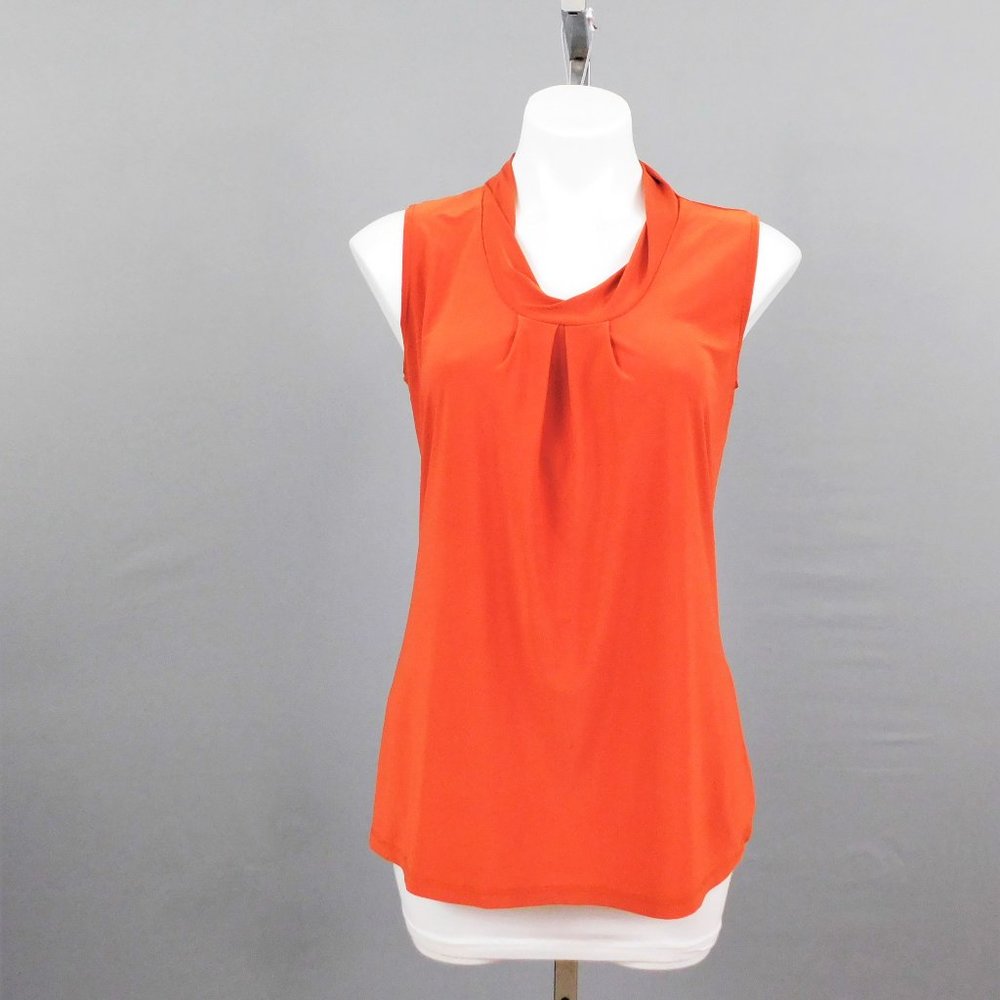 Susan Lawrence Women Shirt Orange M